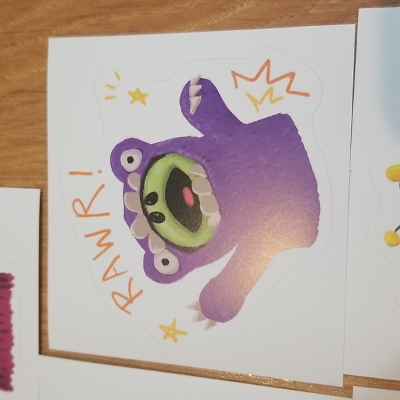 Nanalan stickers 5 pack NWT - Picture 6 of 12